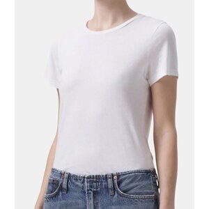 AGOLDE Los Angeles Annise Slim Tee White ( XL )